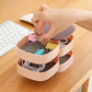 360° Rotating Jewelry Storage Box 4 Layers Portable