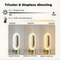 3D Oval Crystal Table Lamp Office USB Charging Night Light for Bedroom Living Room Party Decoration Creative Lamp