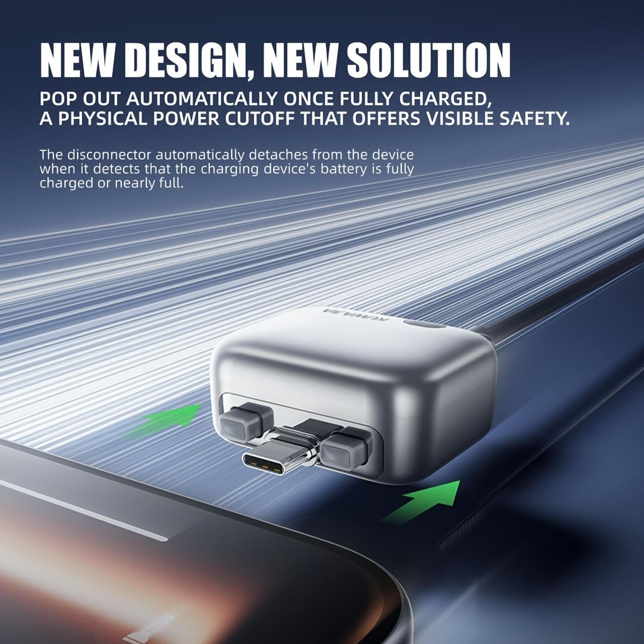 KUWAJIA Type-C Auto Eject Charging Protector