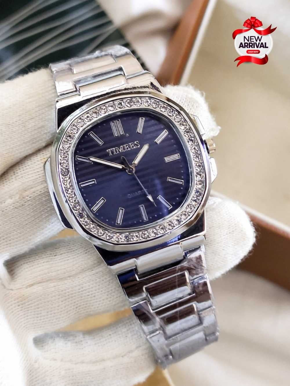 Men's Classic Multi-Color Stainless Steel Chain Watch