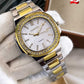 Men's Classic Multi-Color Stainless Steel Chain Watch