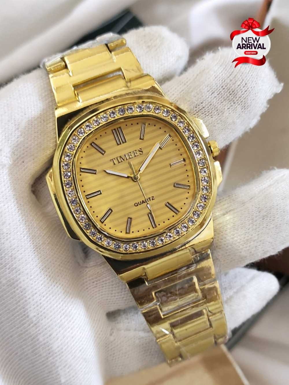 Men's Classic Multi-Color Stainless Steel Chain Watch