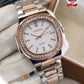 Men's Classic Multi-Color Stainless Steel Chain Watch