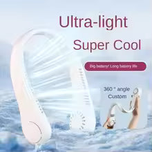 Rechargeable Portable Neck Fan, Hands-free Cooling