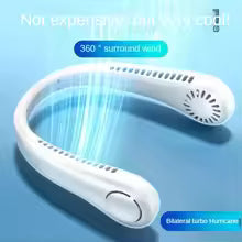 Rechargeable Portable Neck Fan, Hands-free Cooling