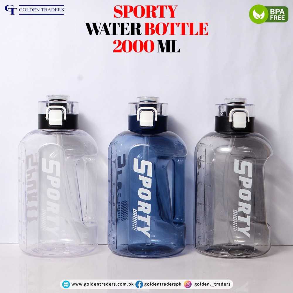 Sports 2L Motivation Water Bottle | GYM | OFFICE | CASUAL